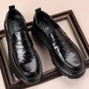 Mocassini Penny Strap Moc Toe in pelle da uomo