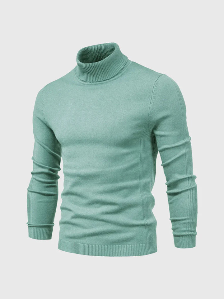 Maglione a collo alto da uomo