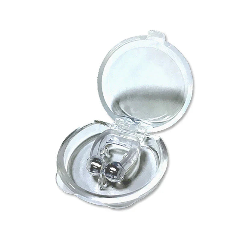 Clip magnética anti-rusamiento para la nariz