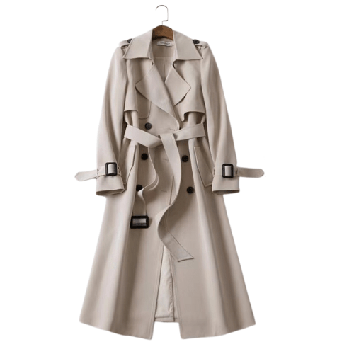 Trench vintage di tendenza per le donne