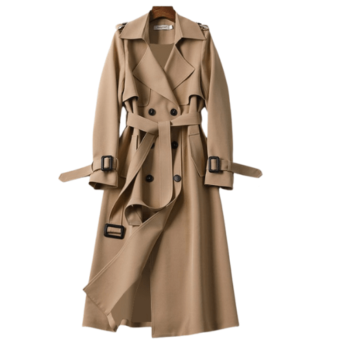 Trench vintage di tendenza per le donne