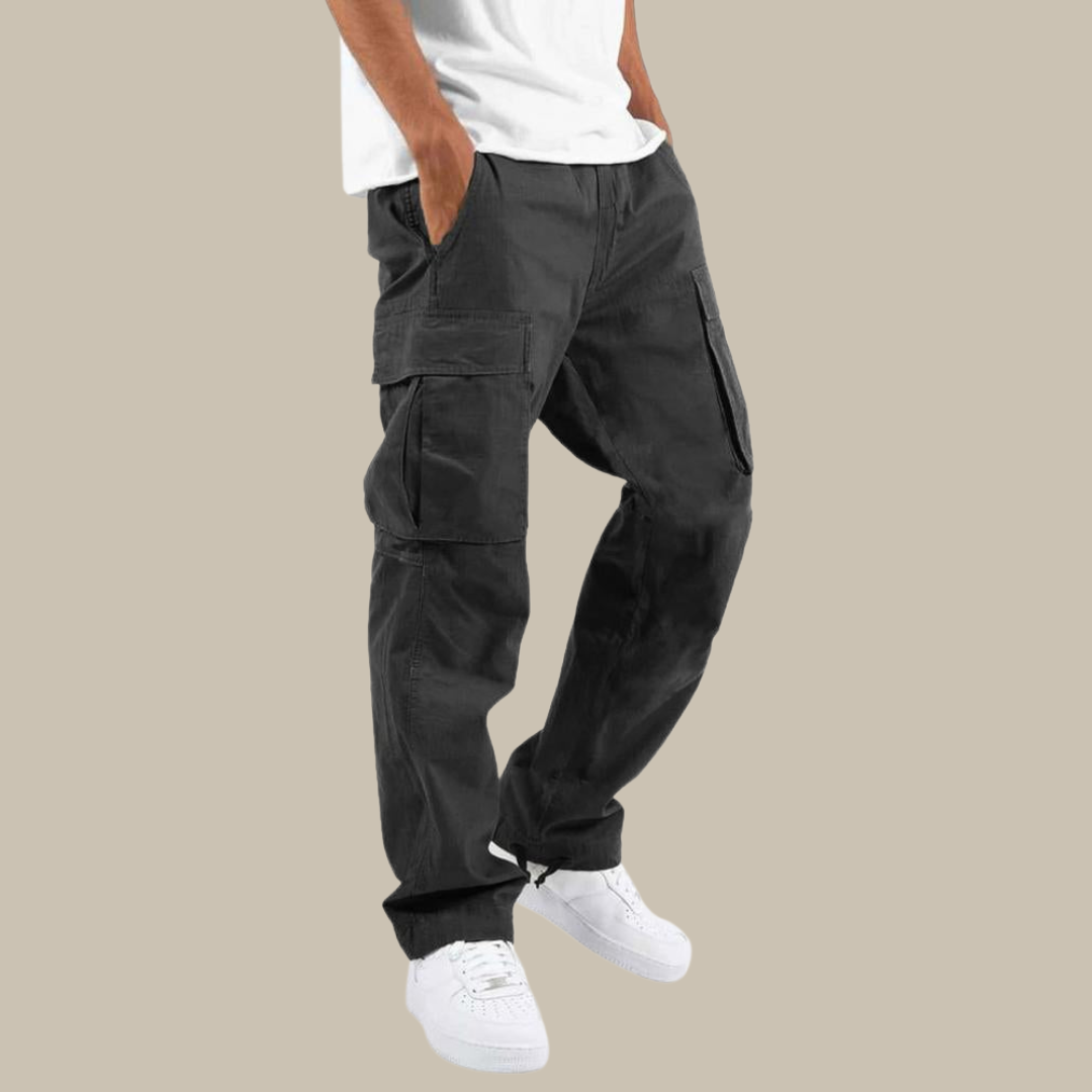 Flexible and comfortable men's work trousers
