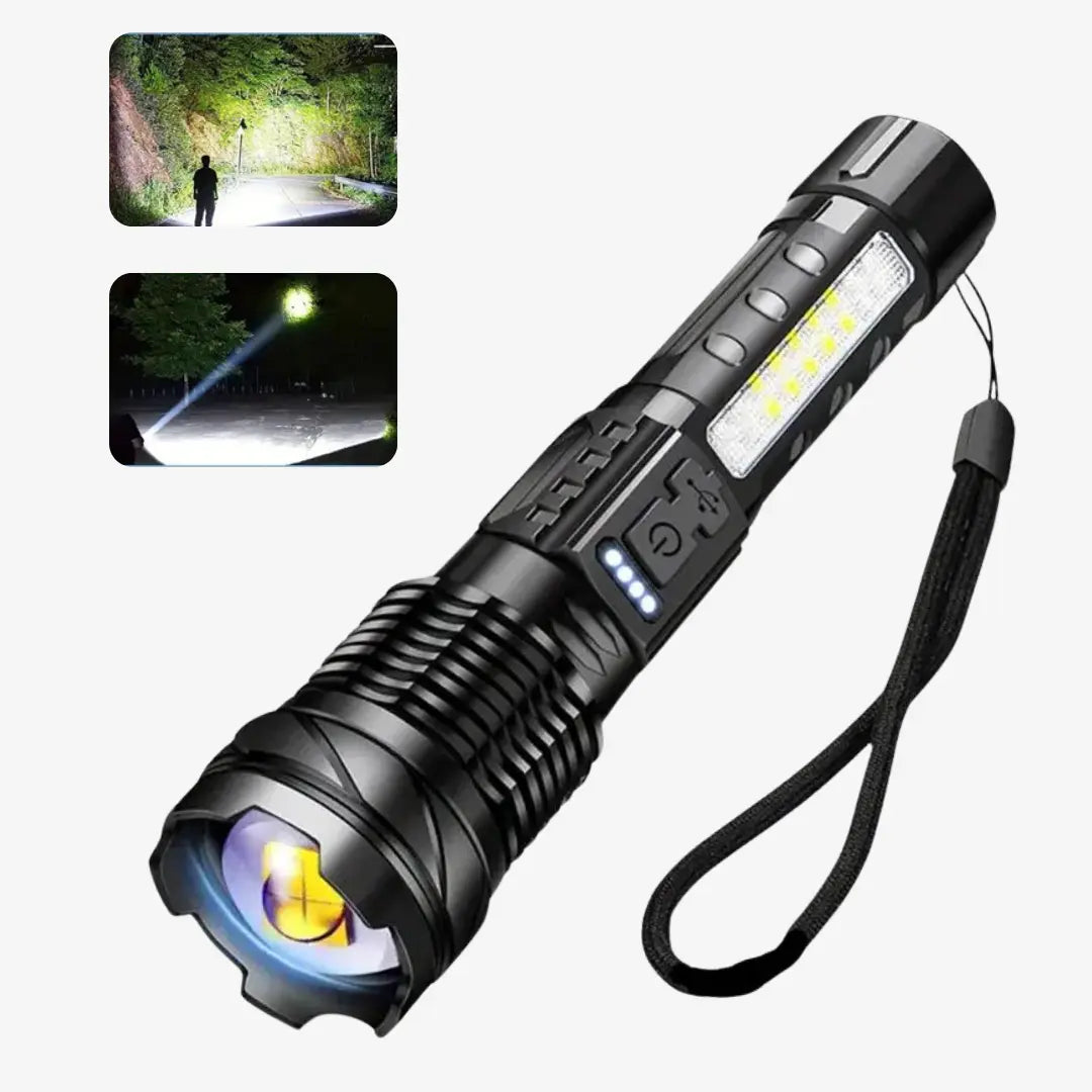 OutdoorHaven Military Flashlight – Tactical Flashlight with 5000 Lumens