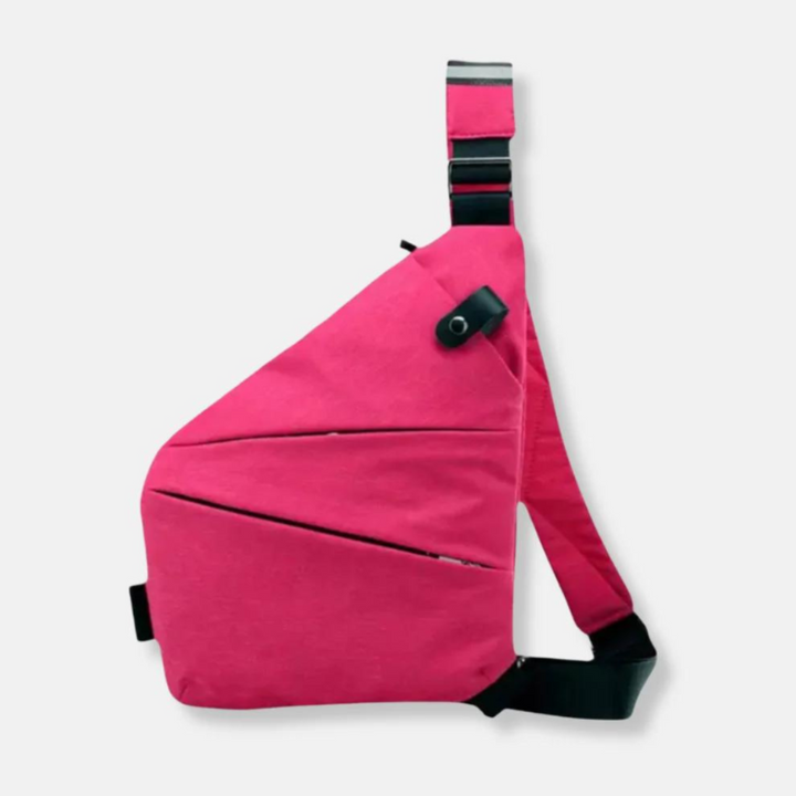 Anti-theft shoulder travel bag