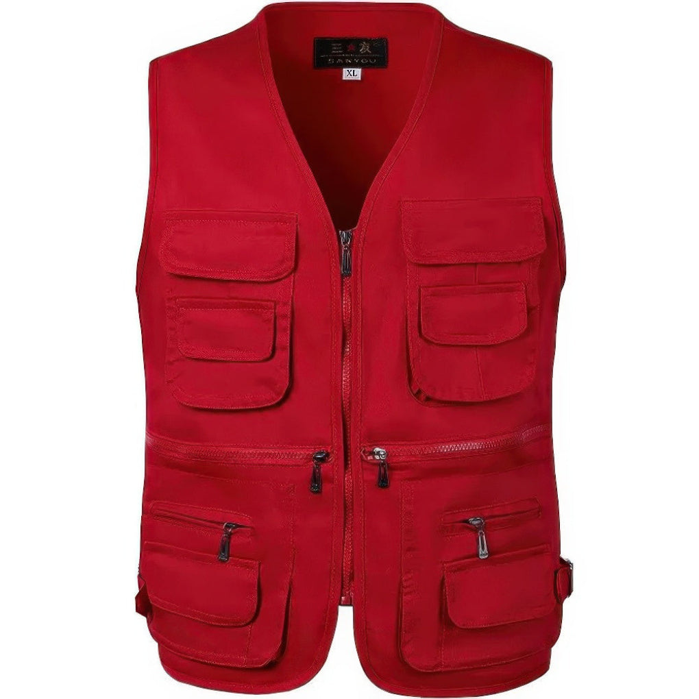 Multifunctional hiking vest for men