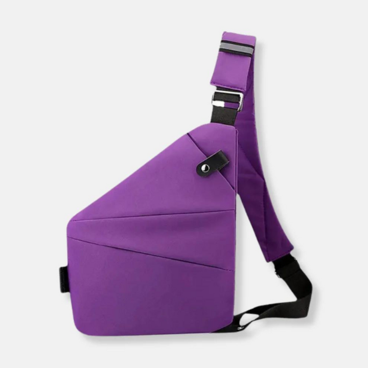 Anti-theft shoulder travel bag