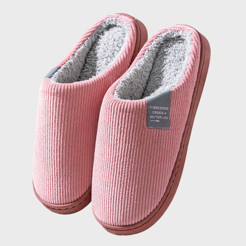 Pantuflas invernales cálidas para las mujeres