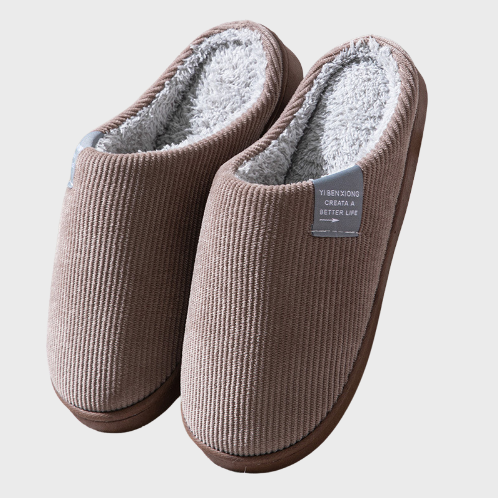 Pantuflas invernales cálidas para las mujeres