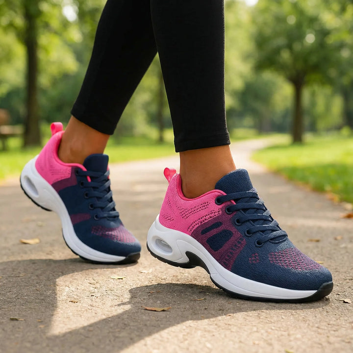 Paviona - Scarpa da passeggio da donna con supporto, modello slip-on.