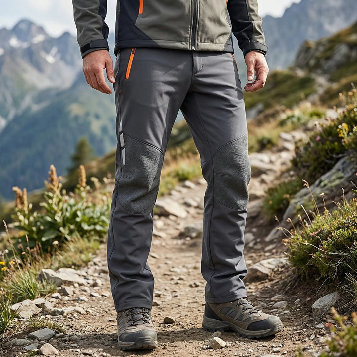 Peakforge - Pantaloni da uomo foderati in pile per attività all'aperto