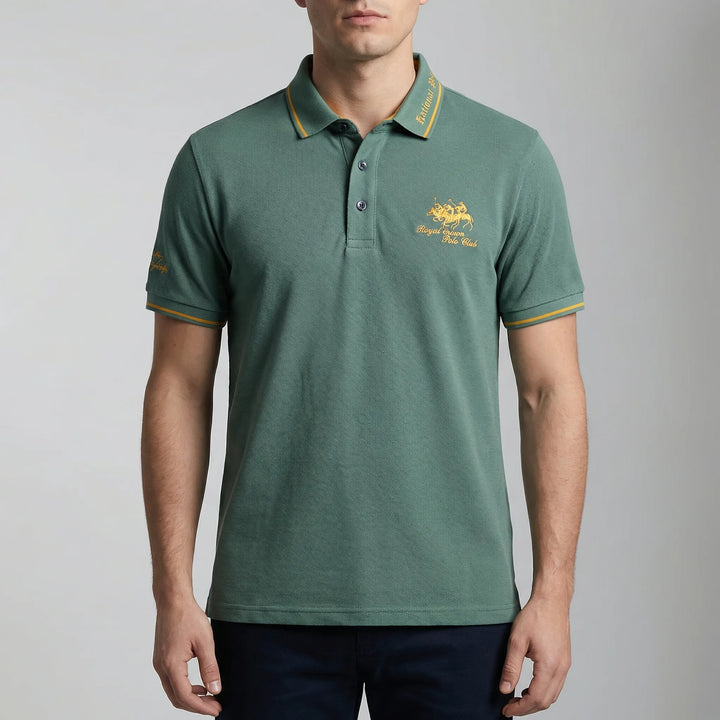 Plaxton - Polo a maniche corte con colletto classico