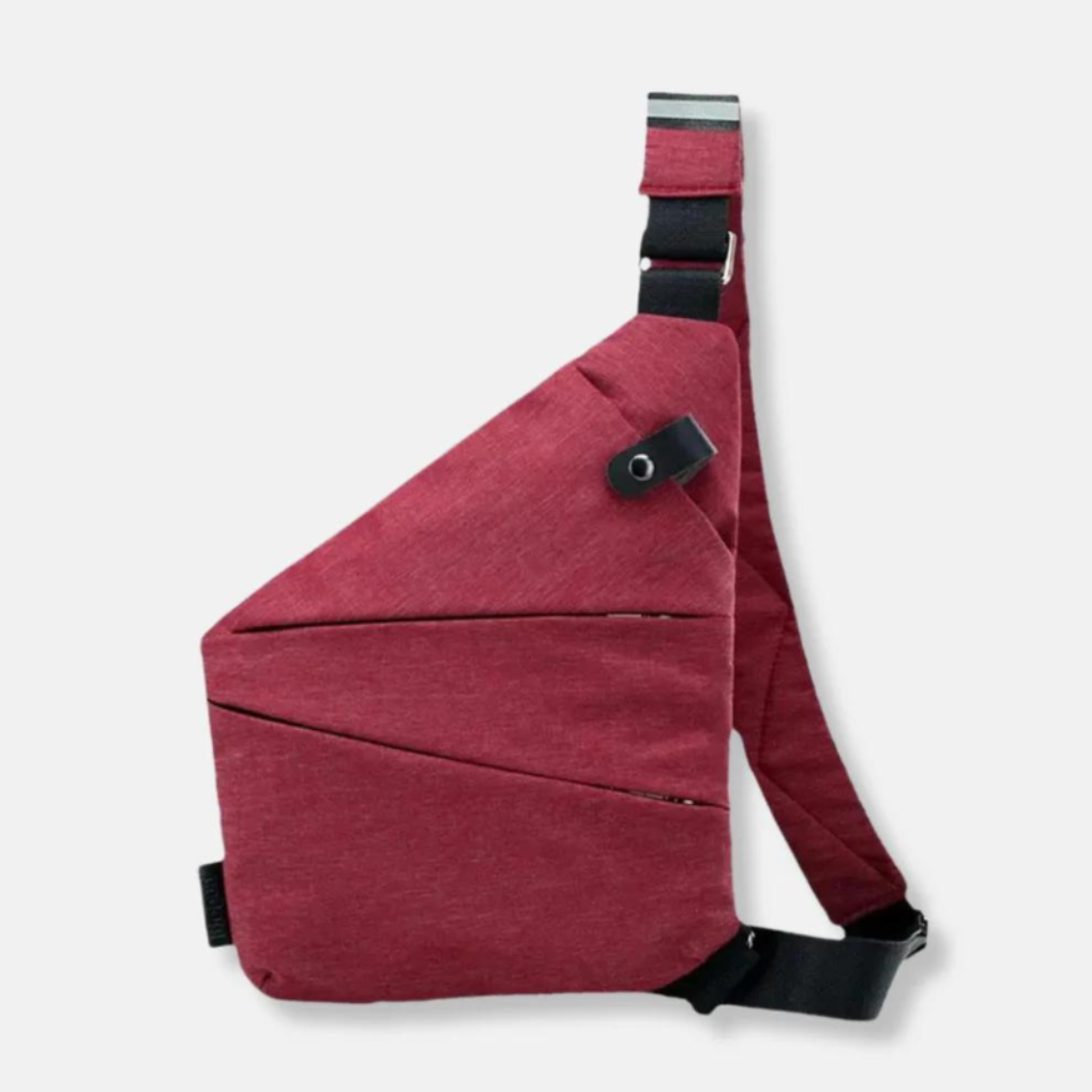 Anti-theft shoulder travel bag
