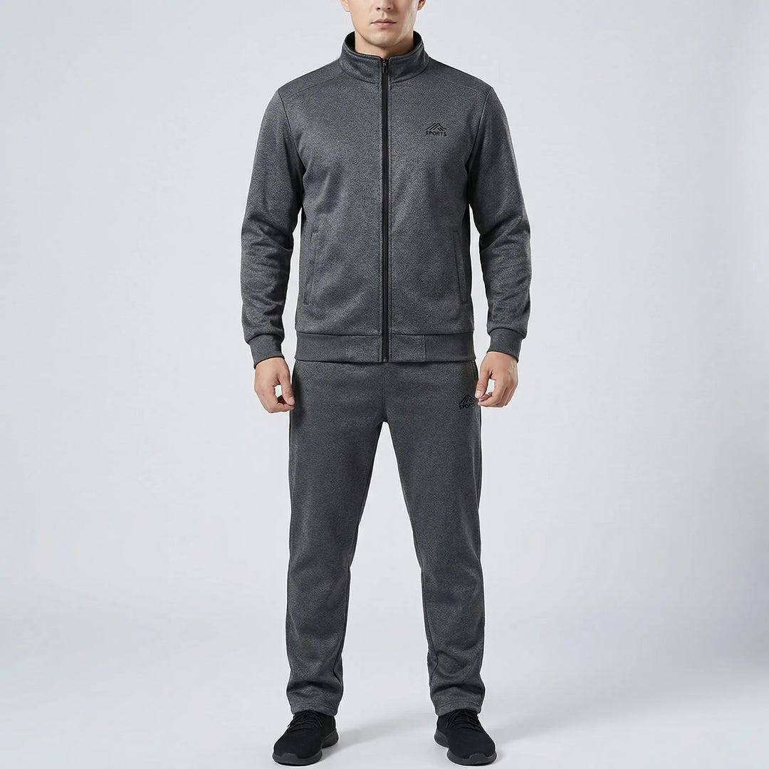 Runtivo - Completo giacca e pantaloni con cerniera intera