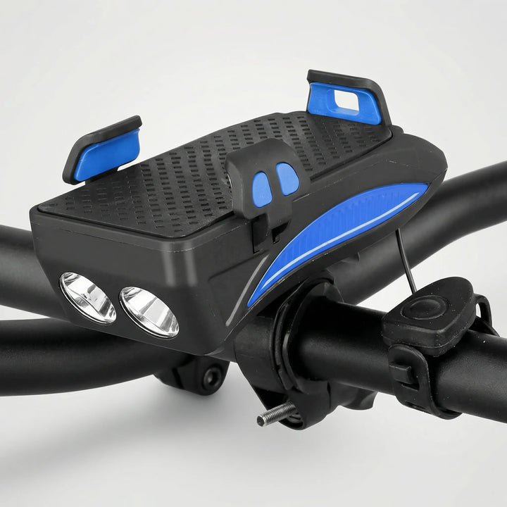 Rydlux - Supporto multifunzionale 4 in 1 per manubrio di bicicletta
