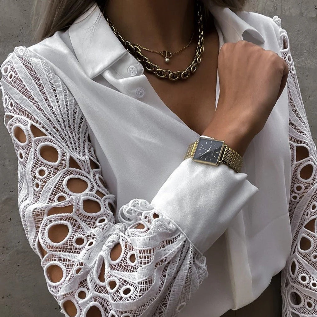 Elegante camicetta casual da donna