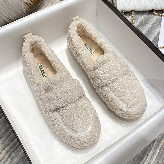 Zapatillas de peluche para mujer