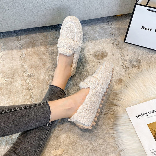 Zapatillas de peluche para mujer