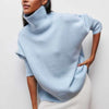 Maglione a collo alto da donna