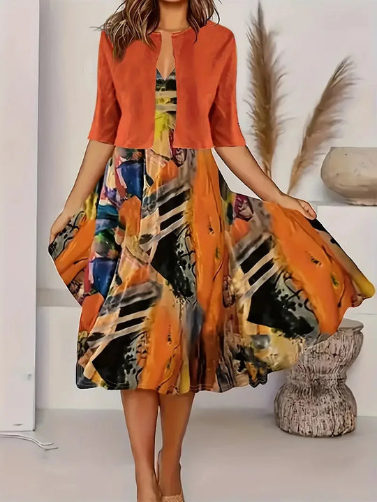 Elfriedela – Abito Lungo Donna | Eleganza Senza Tempo