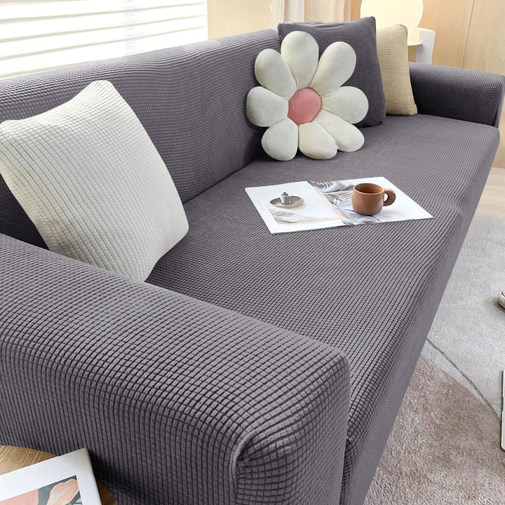 Textured stretch sofa cover Non-slip sofa protectors