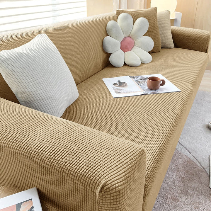Textured stretch sofa cover Non-slip sofa protectors