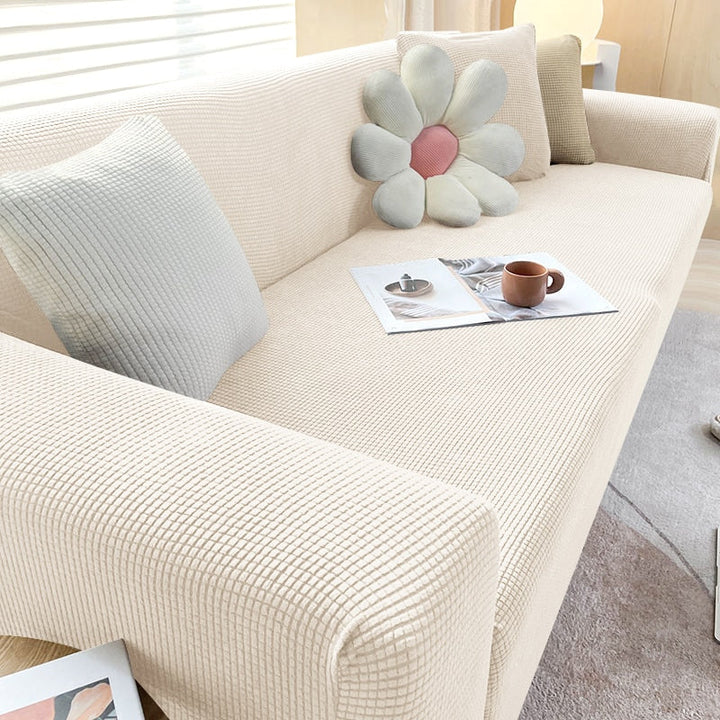 Textured stretch sofa cover Non-slip sofa protectors