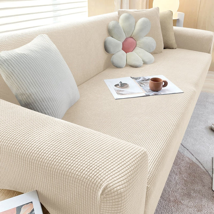 Textured stretch sofa cover Non-slip sofa protectors