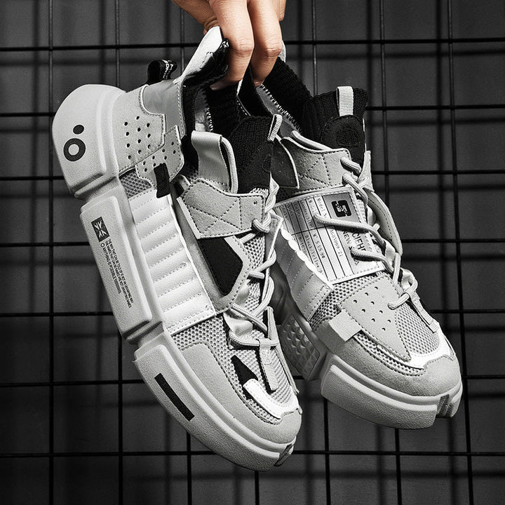 Sneakers da uomo in rete traspirante