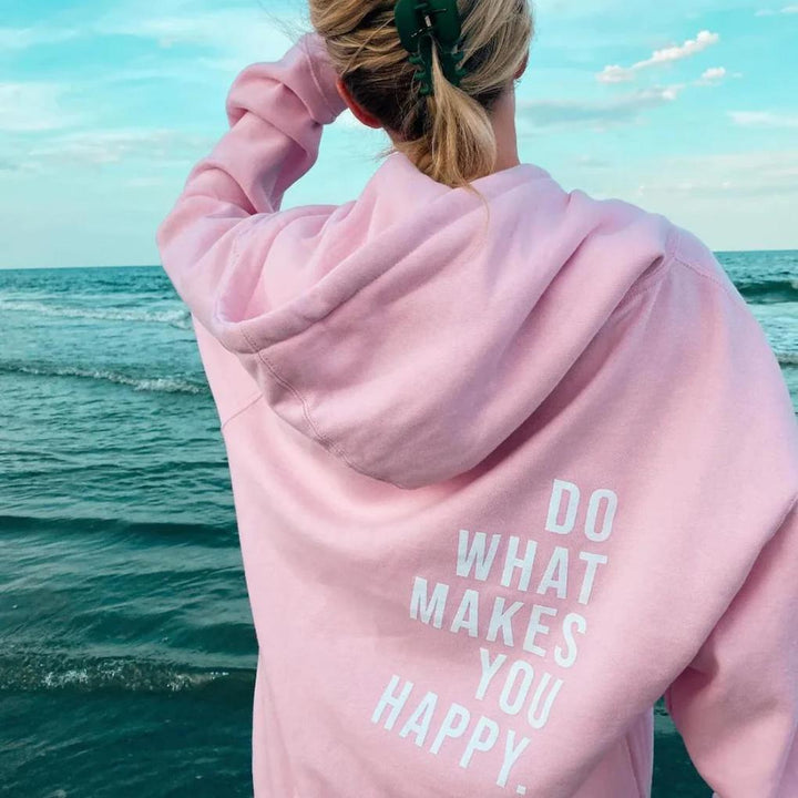 Felpa con cappuccio alla moda per donna