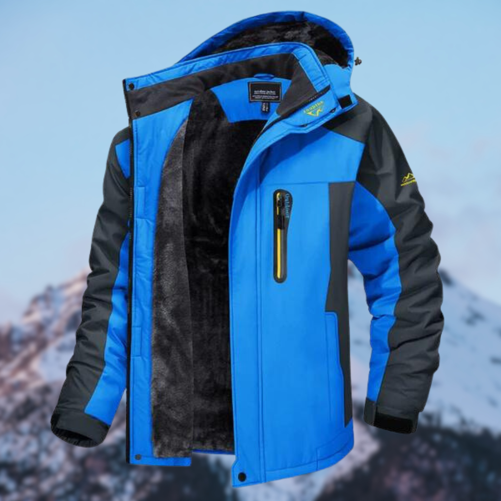 High-quality waterproof winter jacket for men