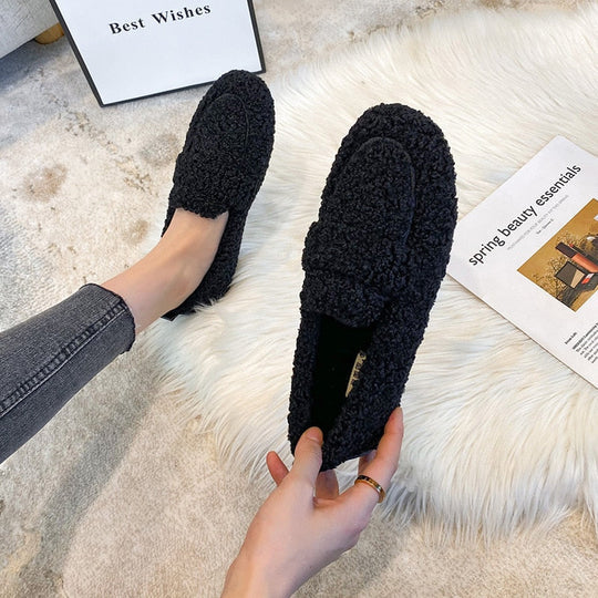 Zapatillas de peluche para mujer