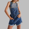 Sleeveless denim jumpsuit Casual Elegant
