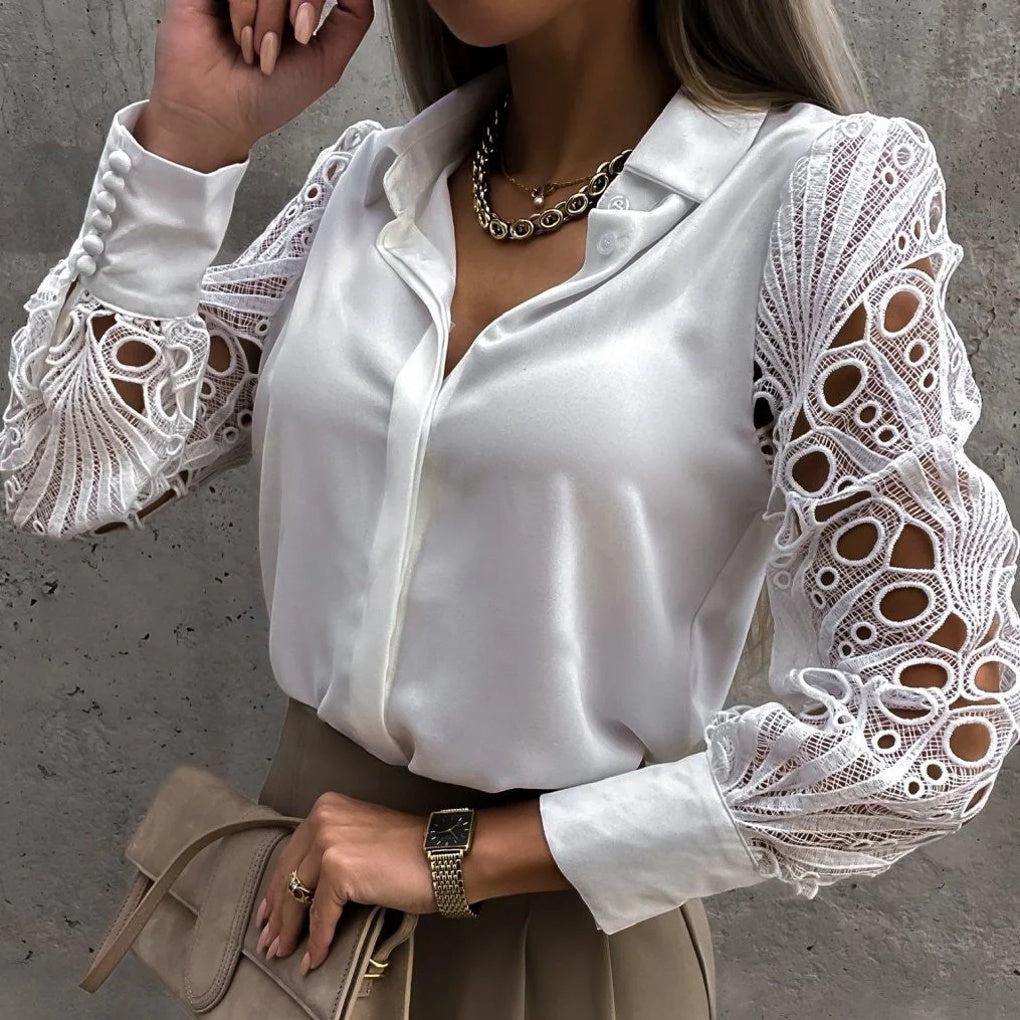 Elegante camicetta casual da donna
