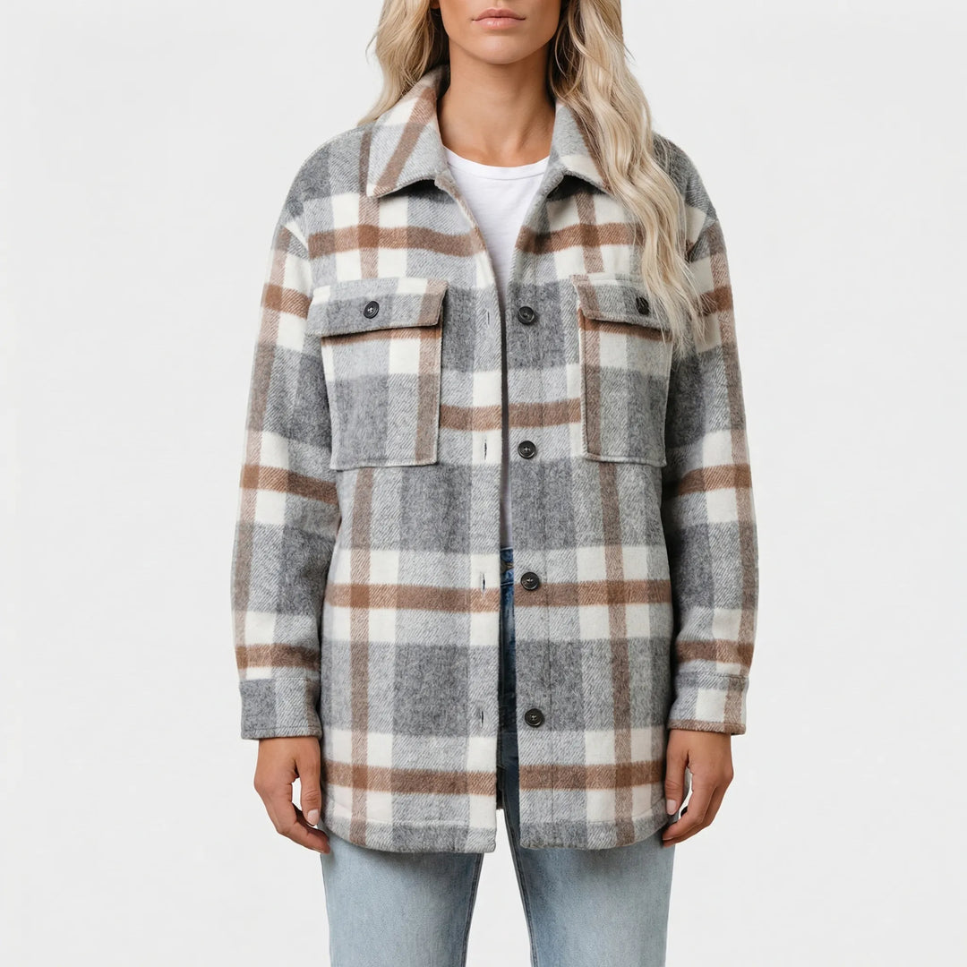 Shacква - Camicia a quadri dalla vestibilità comoda
