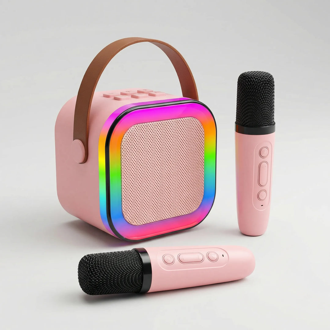 Singovox - Set di altoparlanti karaoke Bluetooth portatili