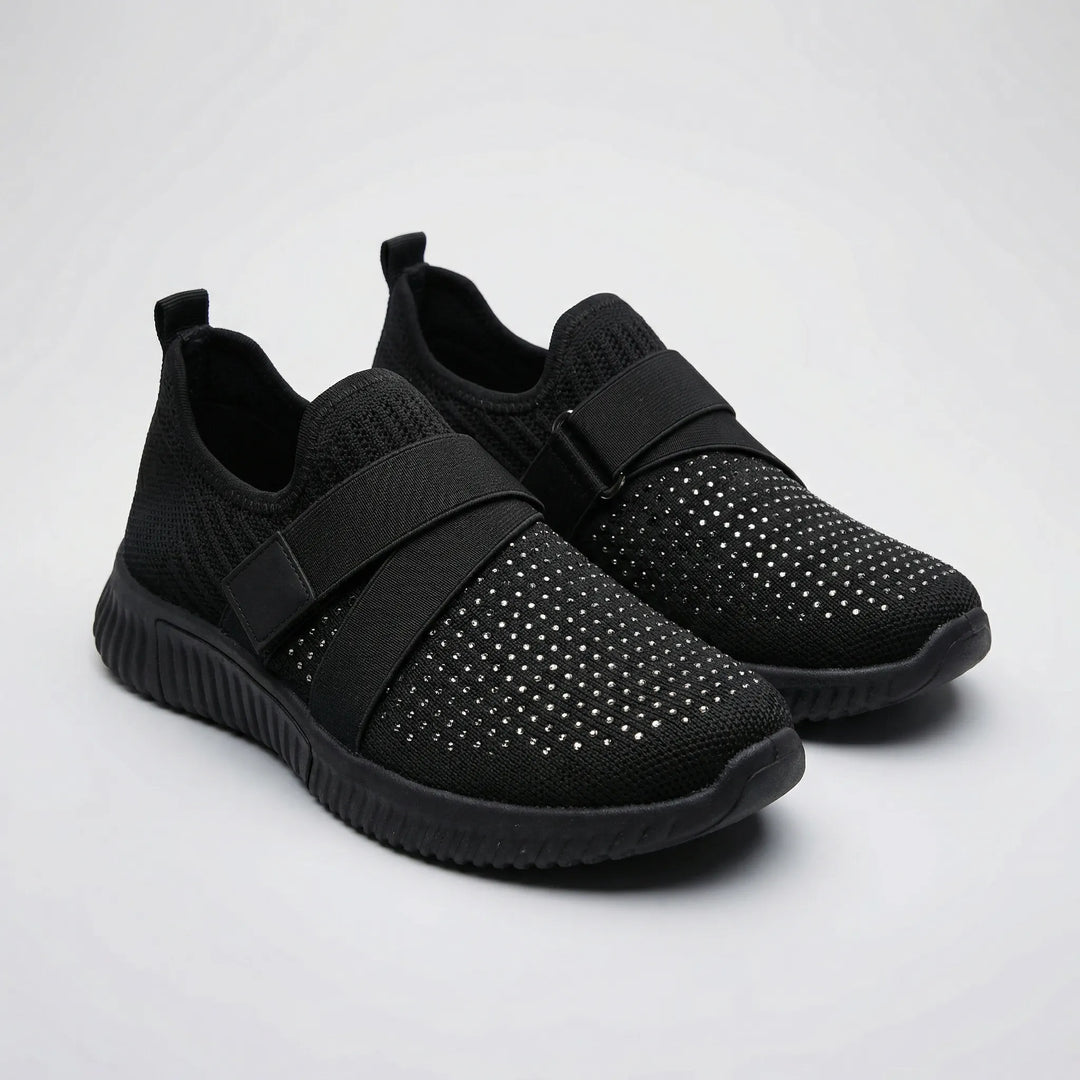 Sparkelle - Sneaker slip-on con dettagli in strass