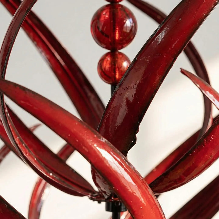 Spindrex - Scultura cinetica da giardino azionata dal vento