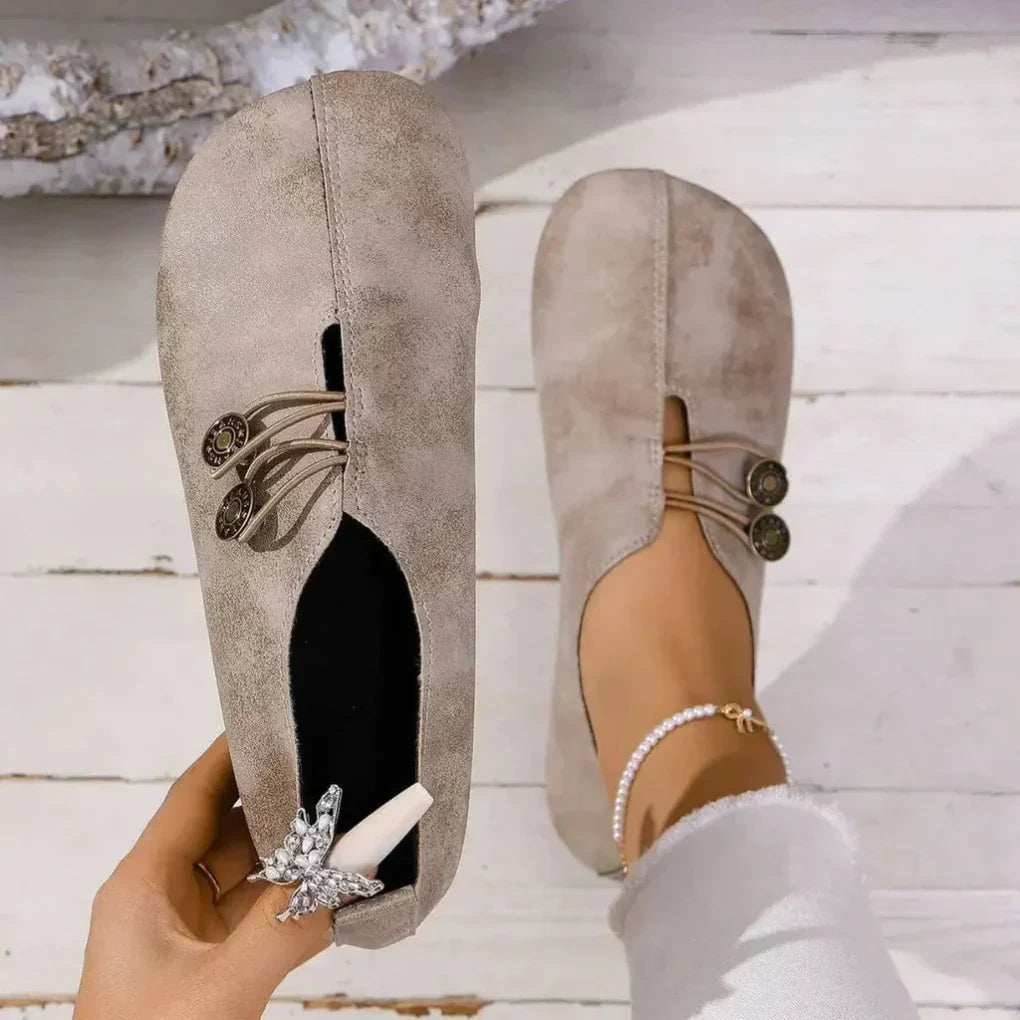 Stepriva - Scarpa bassa minimalista senza lacci da donna