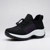 Sneaker con Cuscino Ortopedico in Maglia Elastica