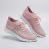 Sneaker In Maglia Con Lacci Per Donna