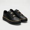 Scarpa Sneaker Platform Con Lacci Per Donne