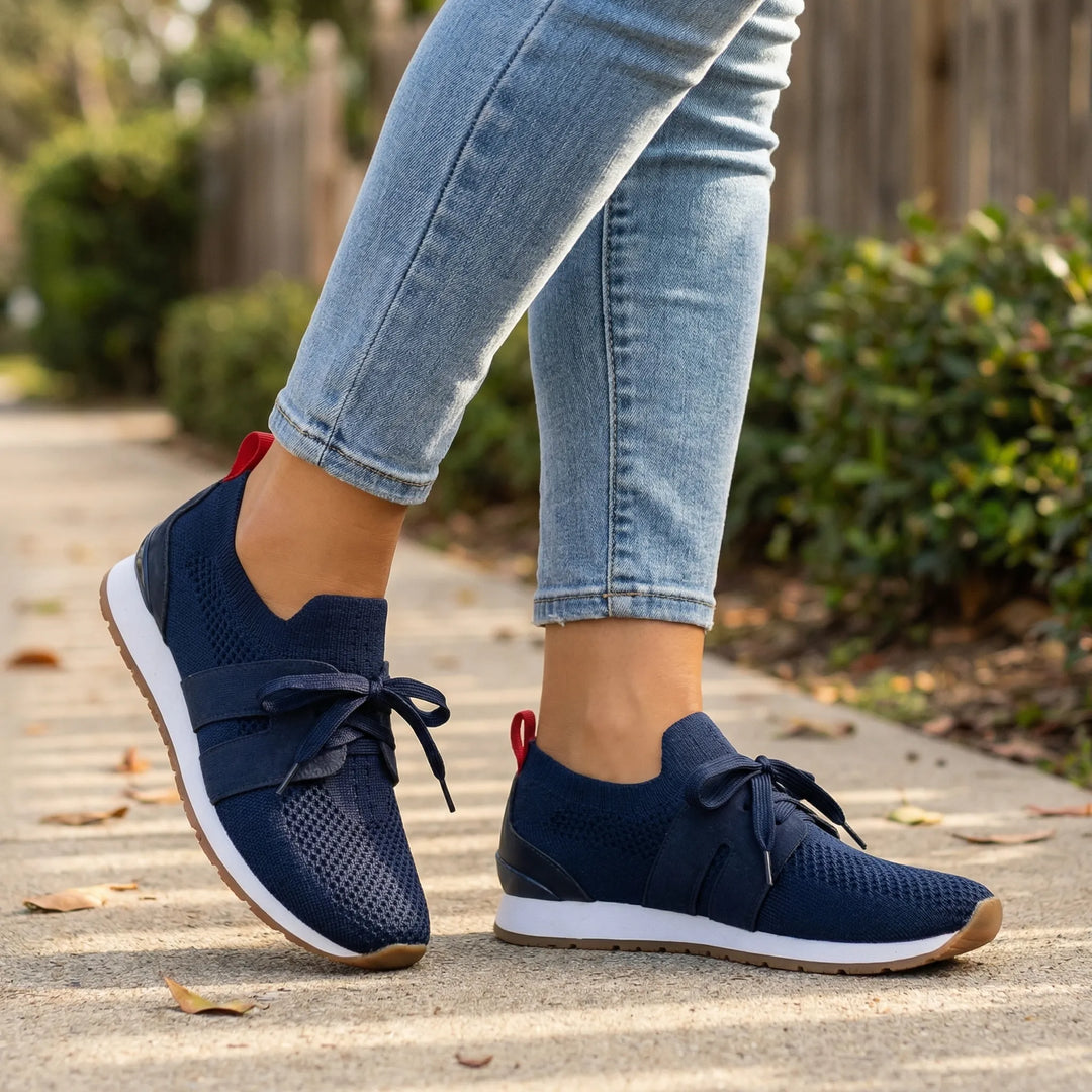Strydelle - Scarpe da ginnastica casual da donna con lacci