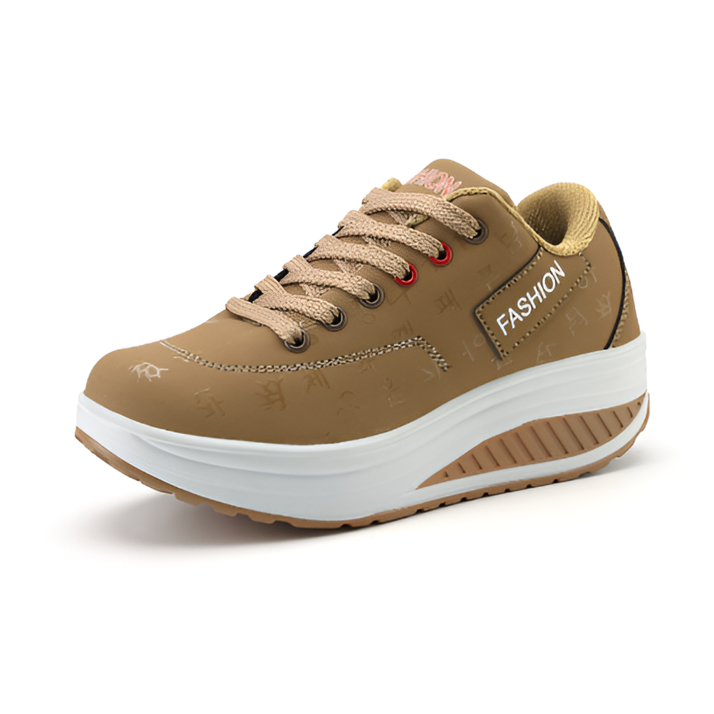 Swavelle - Sneakers con plateau e lacci da donna