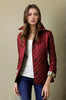 Chaqueta acolchada elegante para mujer