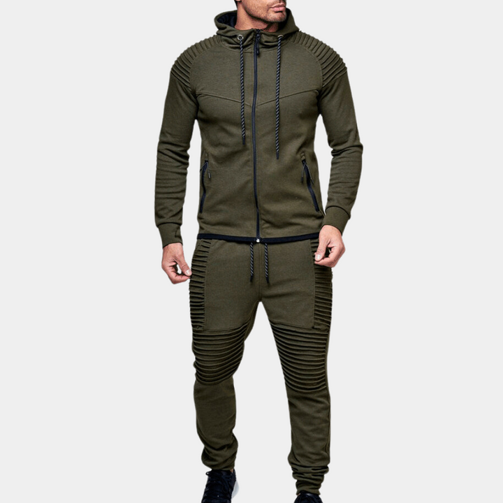 Tuta casual con cappuccio da uomo: il comfort moderno incontra lo stile funzionale