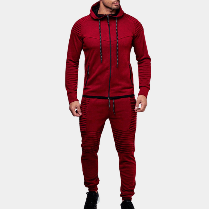 Tuta casual con cappuccio da uomo: il comfort moderno incontra lo stile funzionale