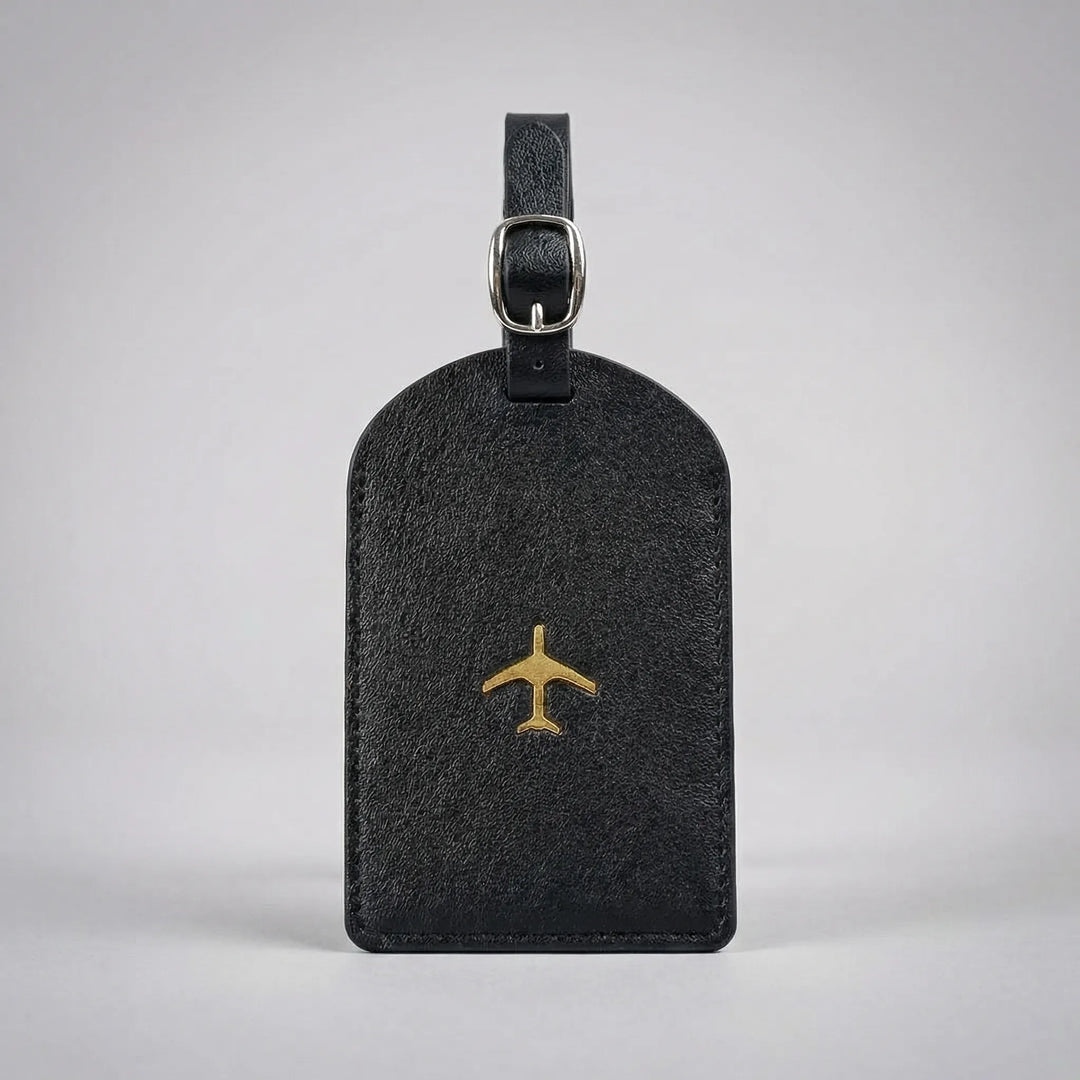 Travelux - Etichetta identificativa personalizzabile per bagagli con patta per la privacy