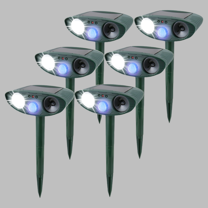 Ultrasound rabbit repellent