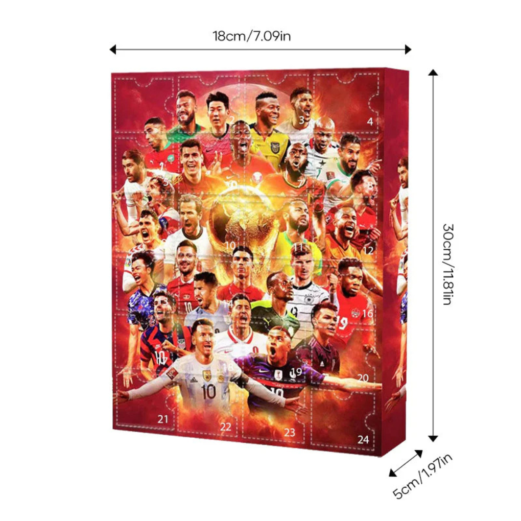 Calendario de Adviento 2025 de la squadra di calcio