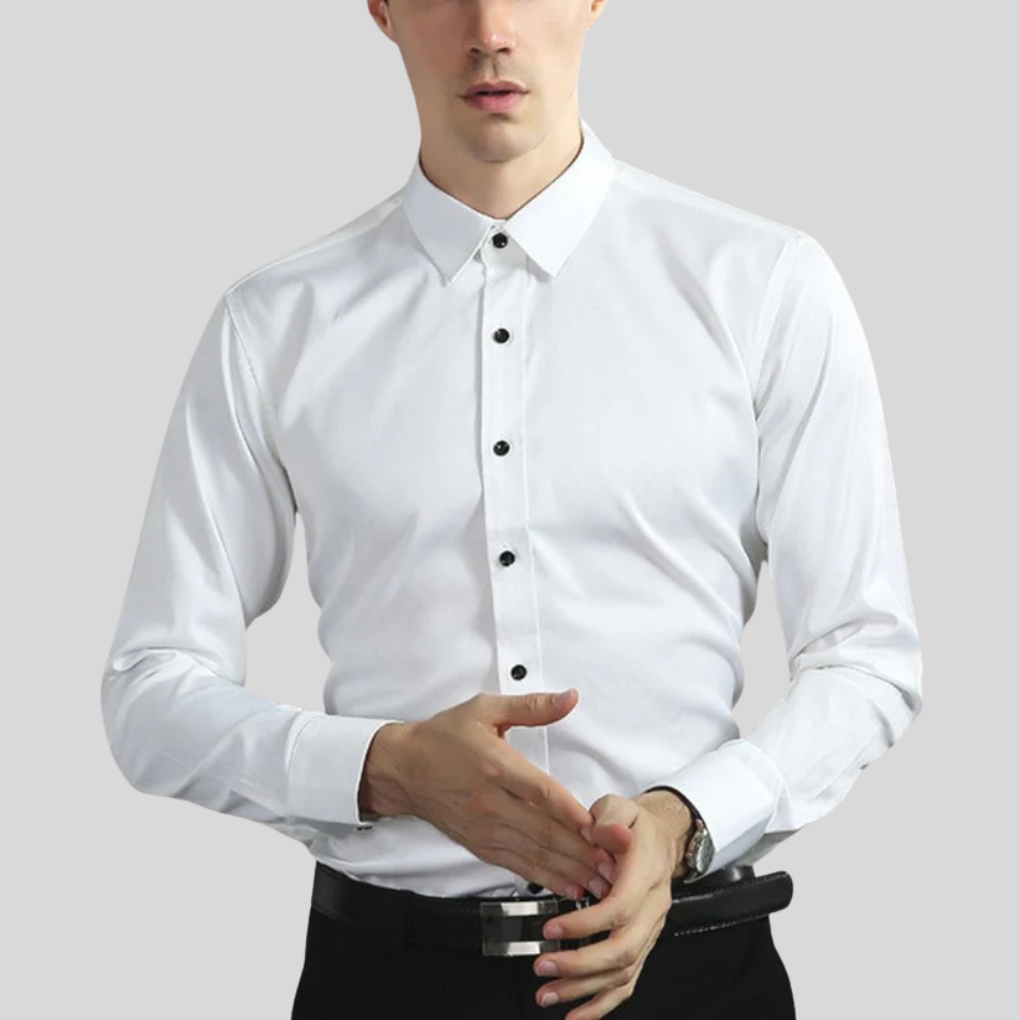 Camisa de hombre sin planchar